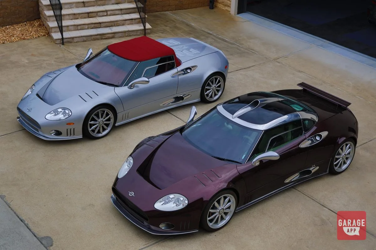 Madeira Red Spyker C8 Laviolette barn find