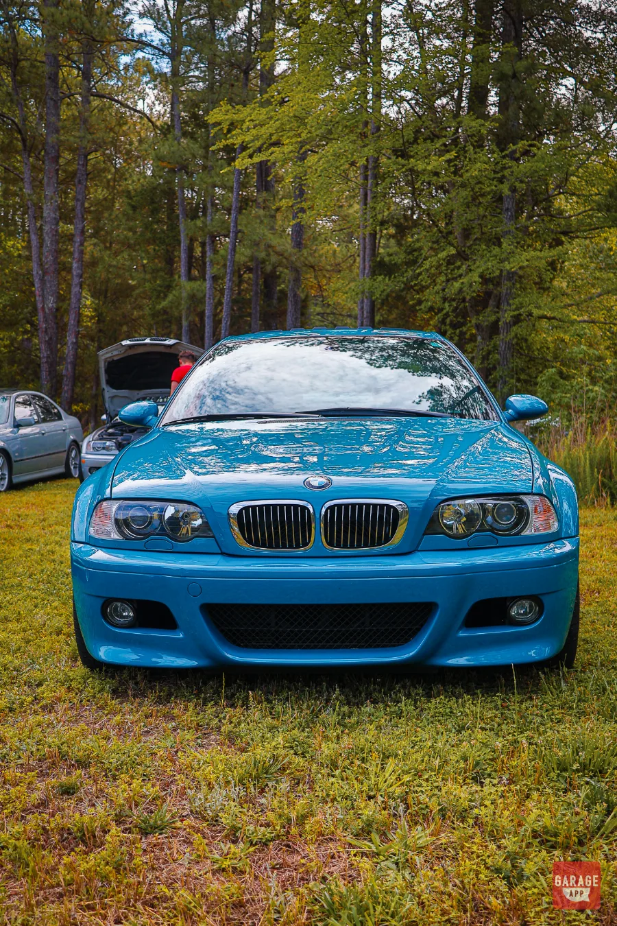 BMW E46 M3 featured at a BMW enthusiast gathering highlighting one of the most celebrated M cars ever produced.